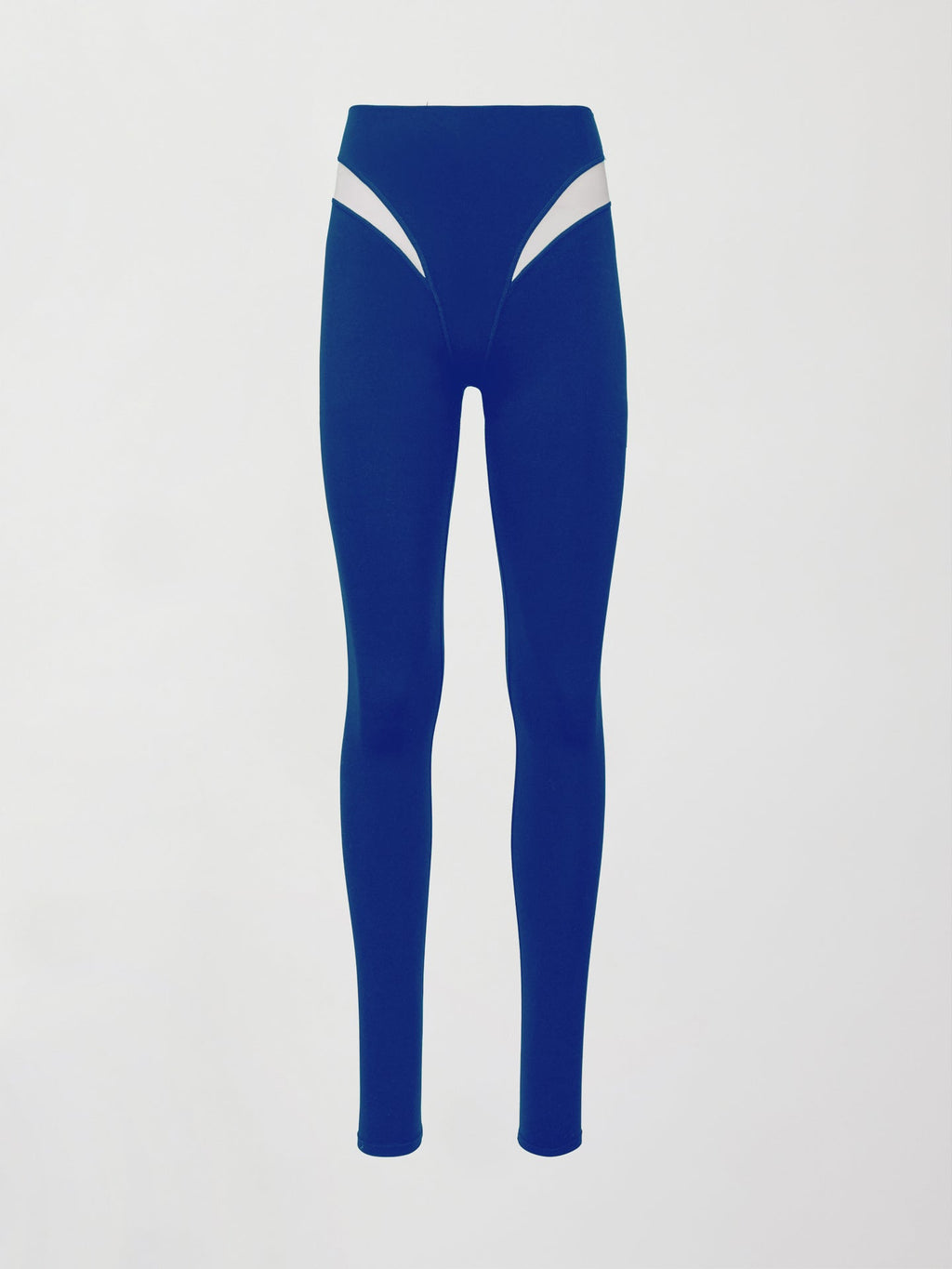 Spliced Colorblock Legging in Melt - Cobalt/White