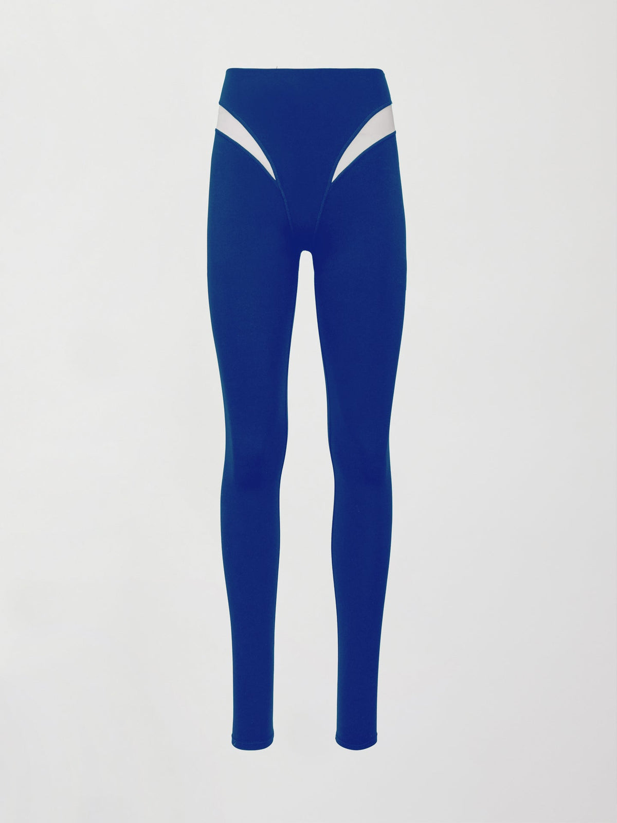 Spliced Colorblock Legging in Melt - Cobalt/White