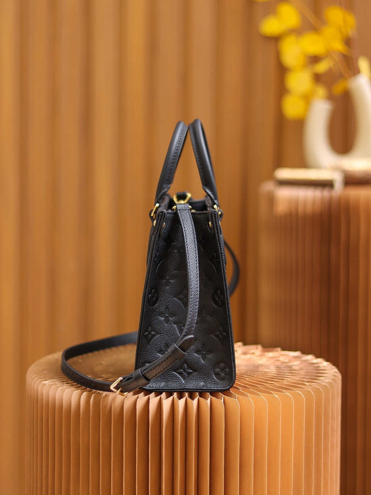 Louis Vuitton Ebene Monogram Leather Bag