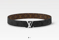 Louis Vuitton LV Initiales 40mm Reversible Belt Monogram Eclipse