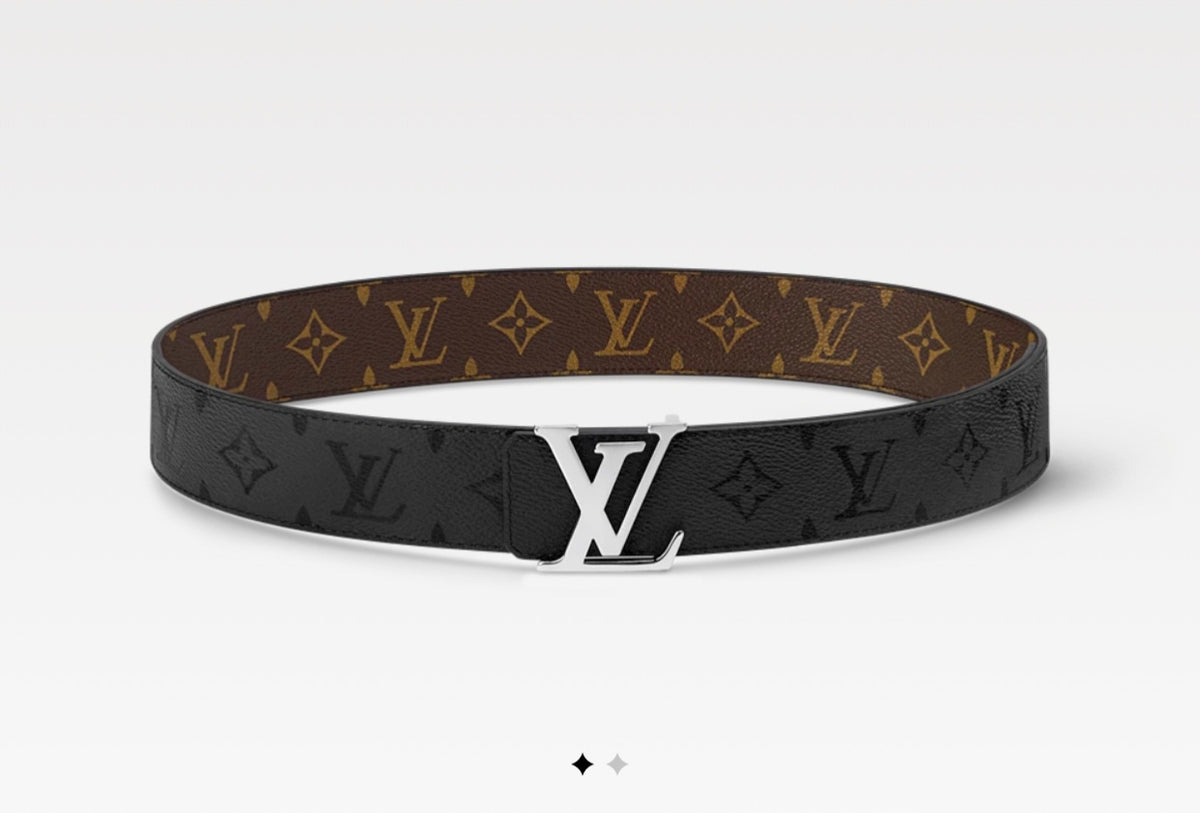 Louis Vuitton LV Initiales 40mm Reversible Belt Monogram Eclipse