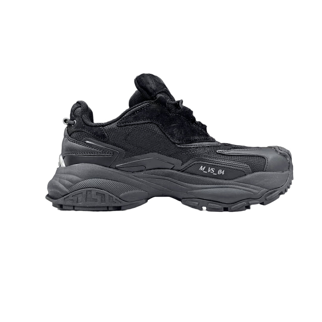 Versace Mercury M_VS_04 Black Suede and Mesh