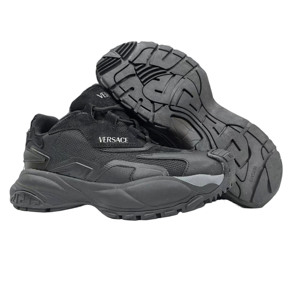 Versace Mercury M_VS_04 Black Suede and Mesh
