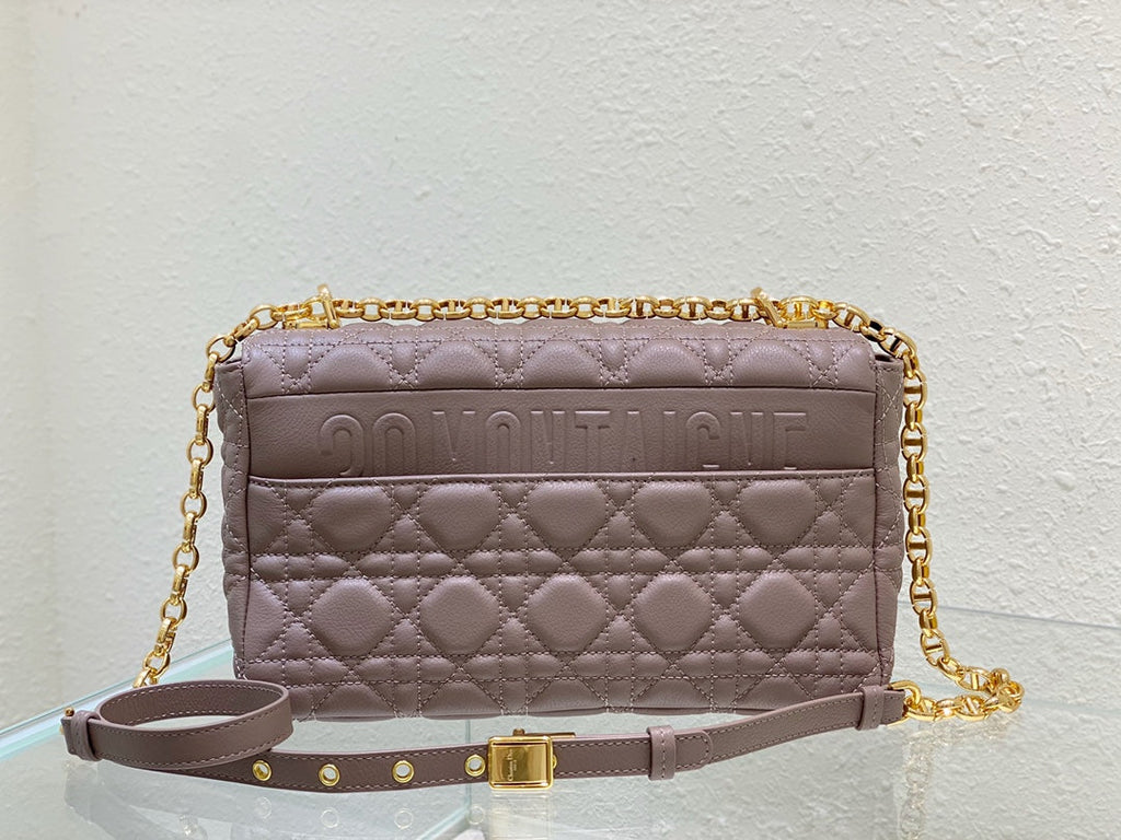 medium caro 25.5 warm taupe calfskin
