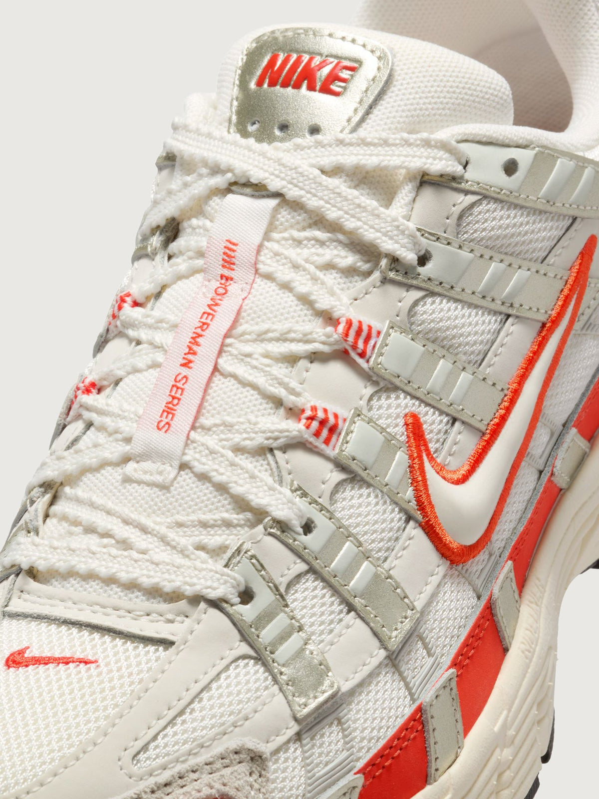 Nike P-6000 - Sail/Picante Red-Pale ivory / Light Bone