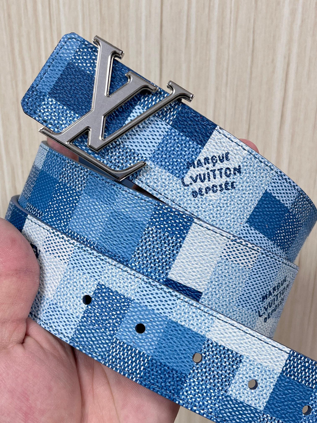 Louis Vuitton LV Initiales Damoflage 40mm Reversible Belt