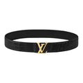 Louis Vuitton LV Initiales 40MM Reversible Belt Crocodilien Brillant Black/Gold