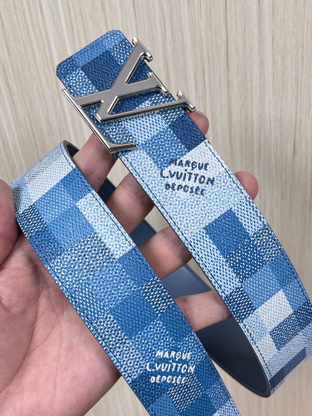 Louis Vuitton LV Initiales Damoflage 40mm Reversible Belt