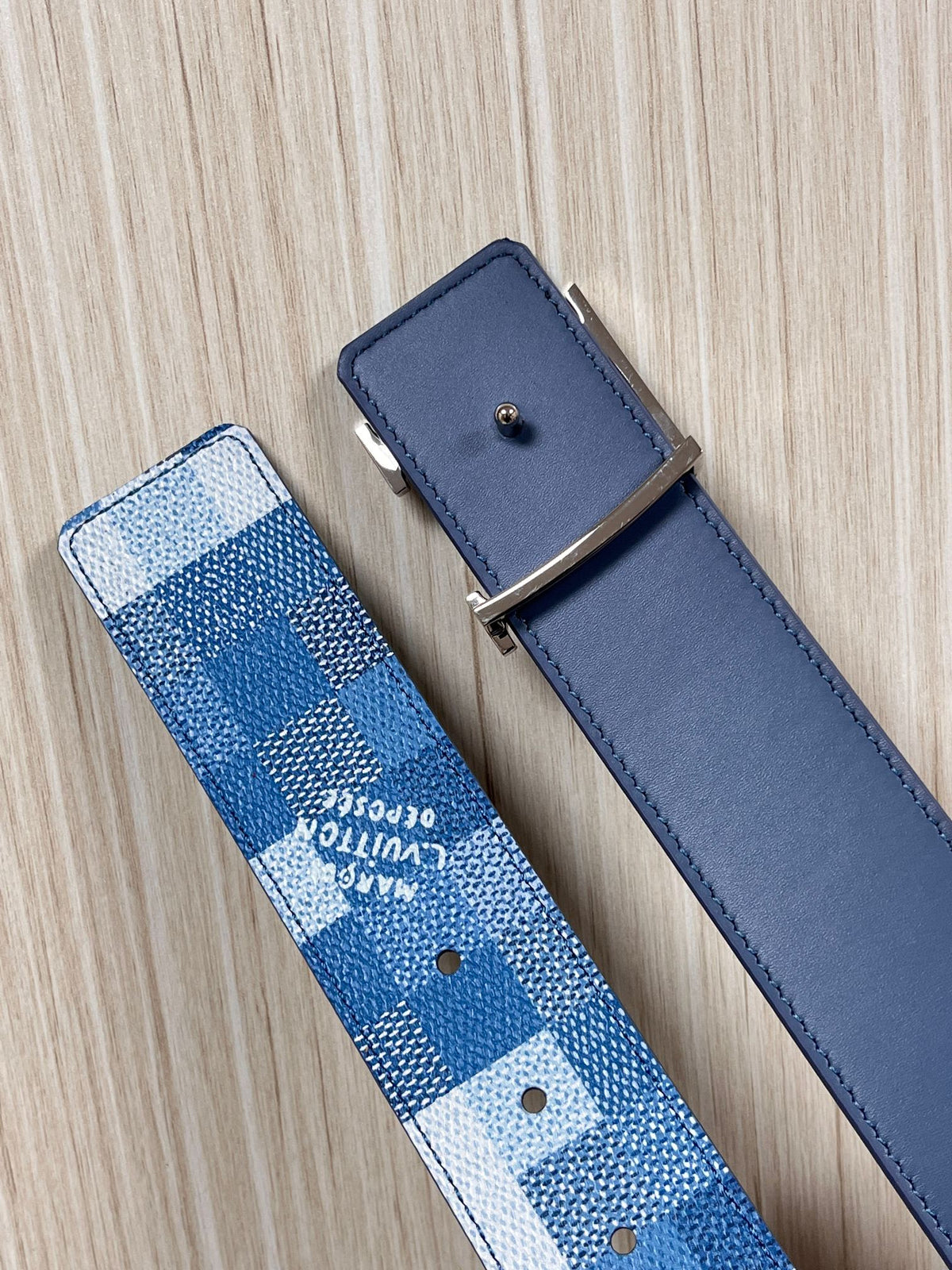 Louis Vuitton LV Initiales Damoflage 40mm Reversible Belt