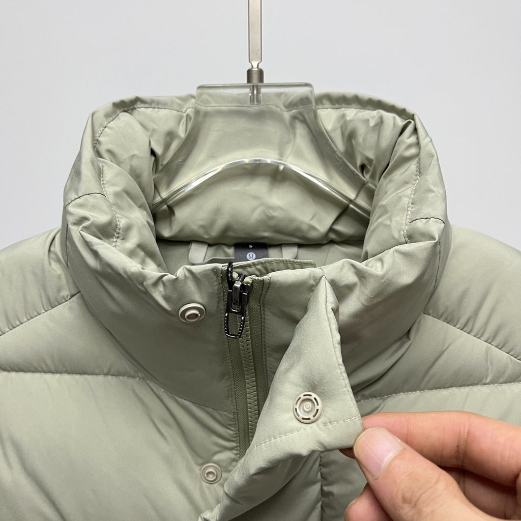 lululemon Wunder Puff Water-Repellent Puffer Vest in Sassy Sage