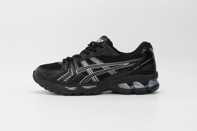 ASICS Unisex GEL-Kayano 14 "Black / Carrier Grey" (Black Silver Edition)