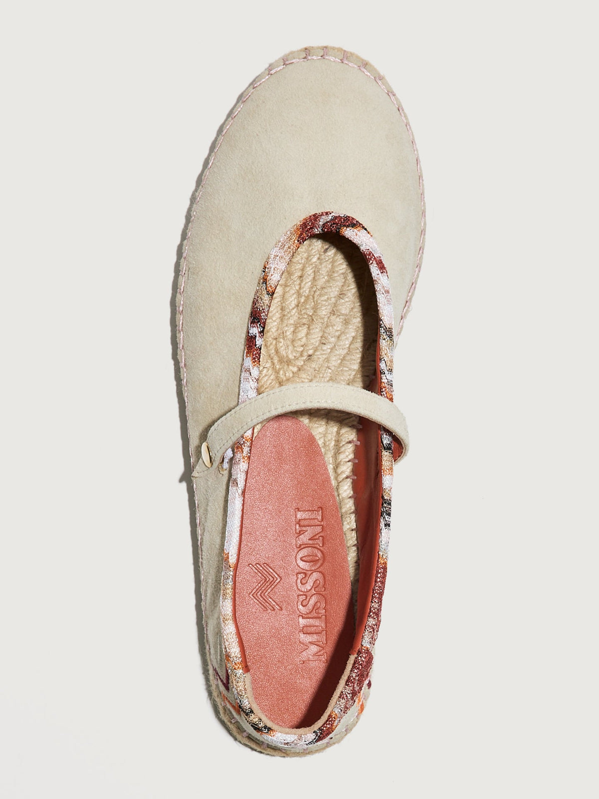 Lola Suede - Ivory/ Raschel Wave Brown