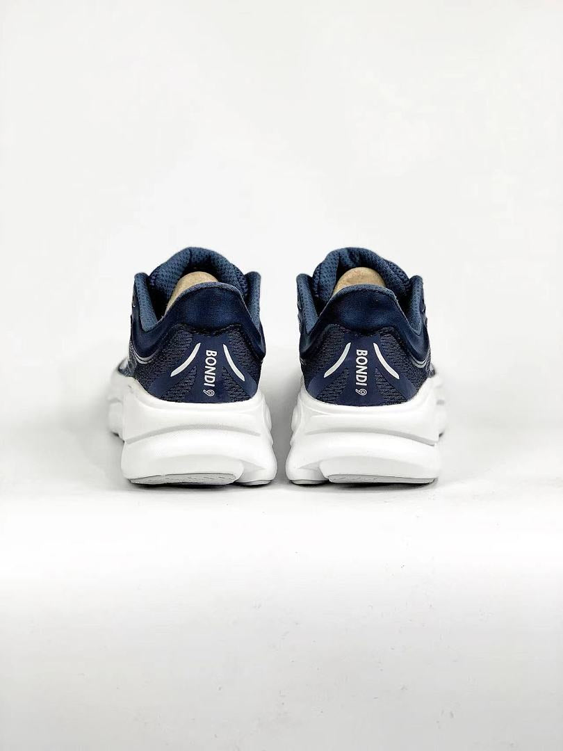 HOKA ONE ONE Men's Bondi 9 "Varsity Navy / White"