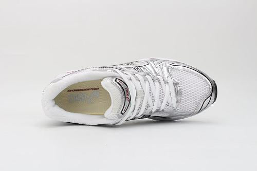 ASICS Unisex GEL-Kayano 14 "White / Pure Silver / Pink Glo" (White Silver Pink Edition)