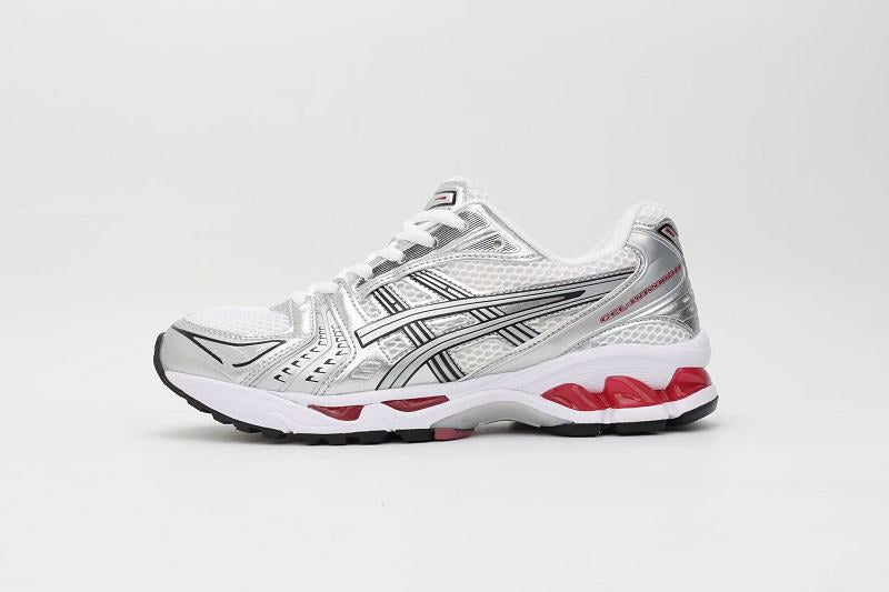 ASICS Unisex GEL-Kayano 14 "White / Pure Silver / Pink Glo" (White Silver Pink Edition)