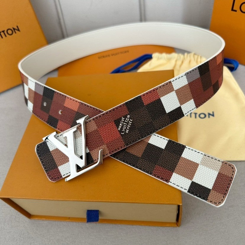 Louis Vuitton LV Initiales 40mm Reversible Belt Cowmooflage