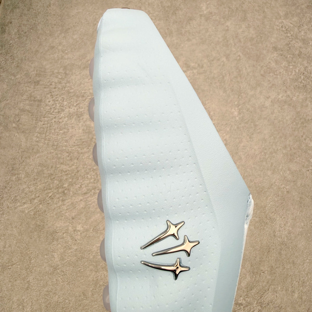 Nike x Fragment x Chrome Hearts Mind 001 Light Blue Unisex Slide HY5028-001