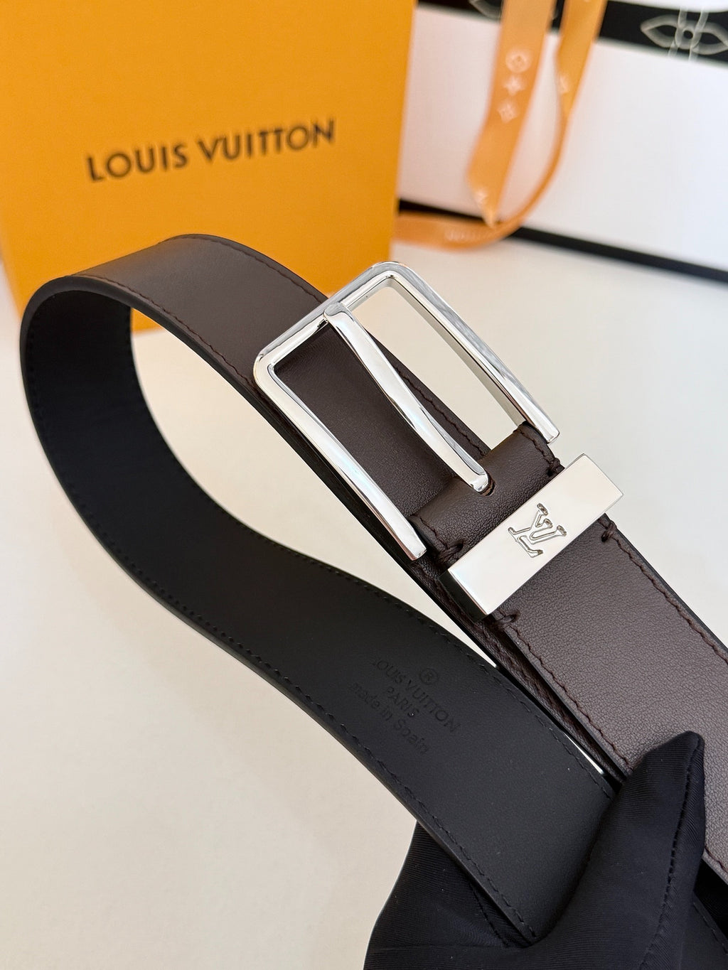 Louis Vuitton Light Pont Neuf 35mm Belt