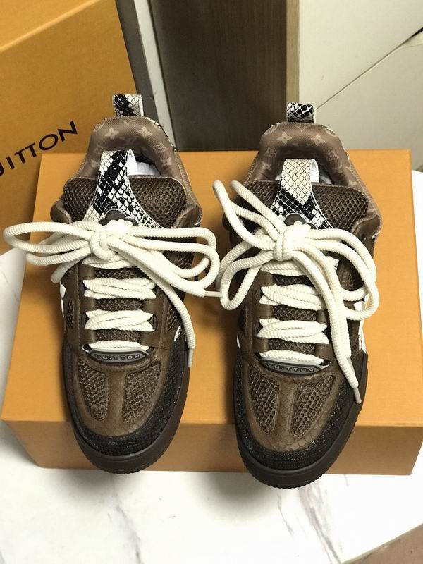 Louis Vuitton skate brown