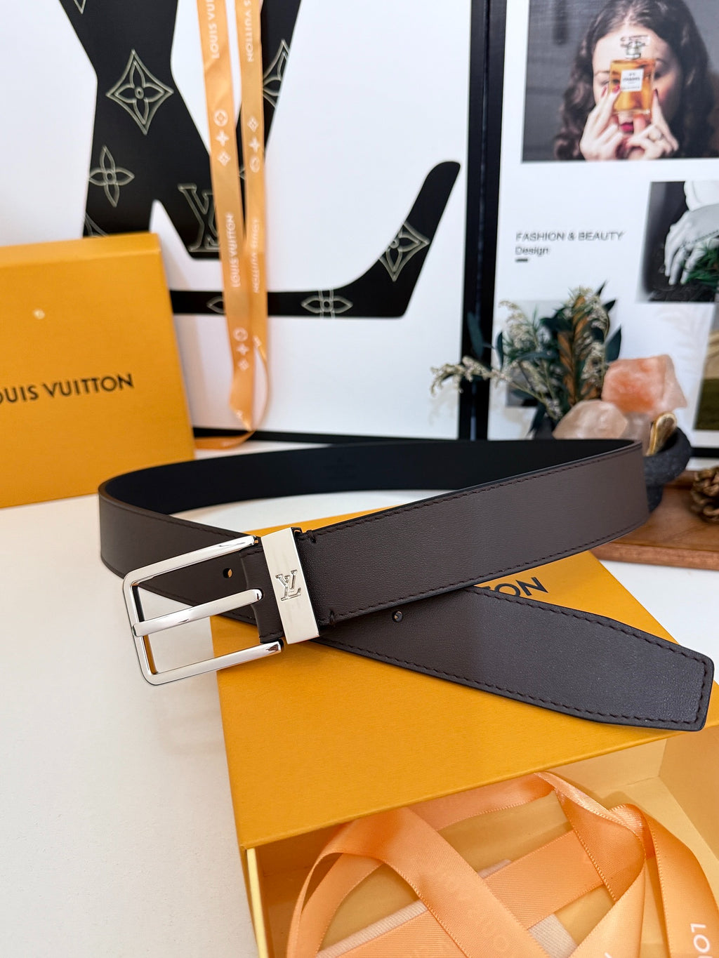Louis Vuitton Light Pont Neuf 35mm Belt