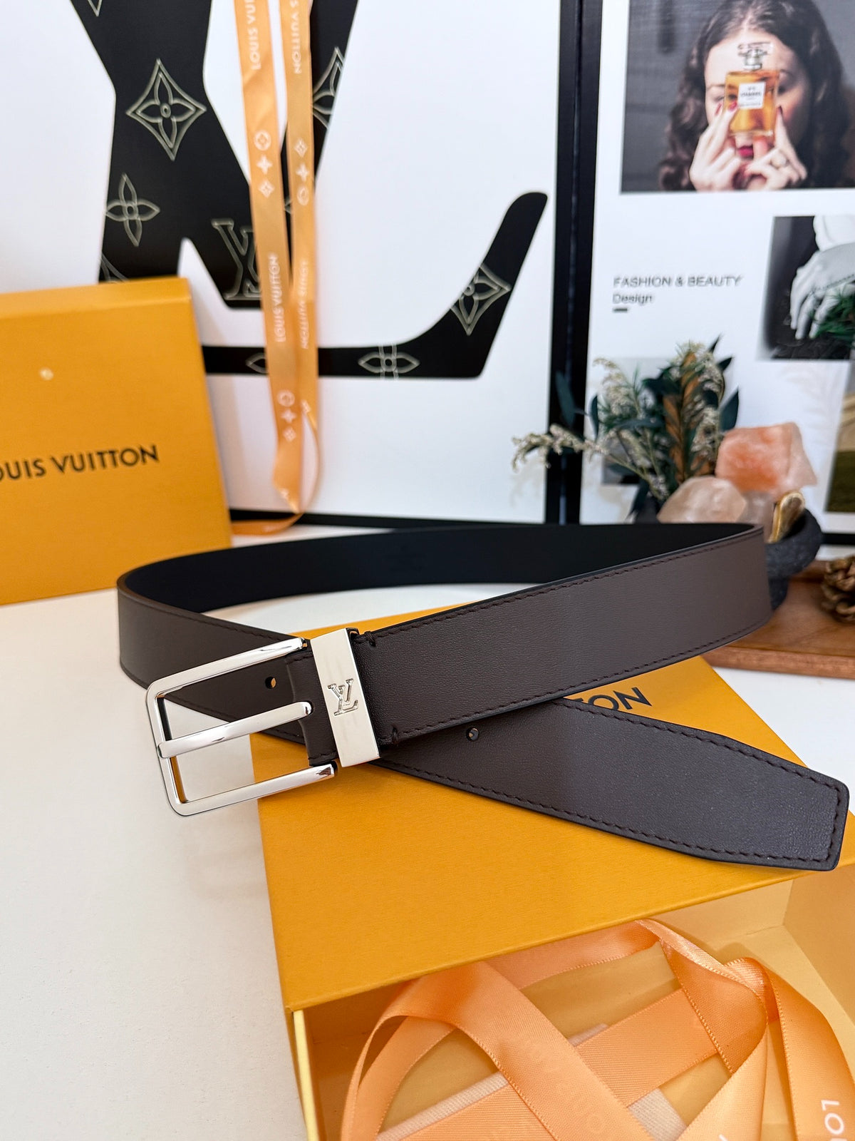 Louis Vuitton Light Pont Neuf 35mm Belt