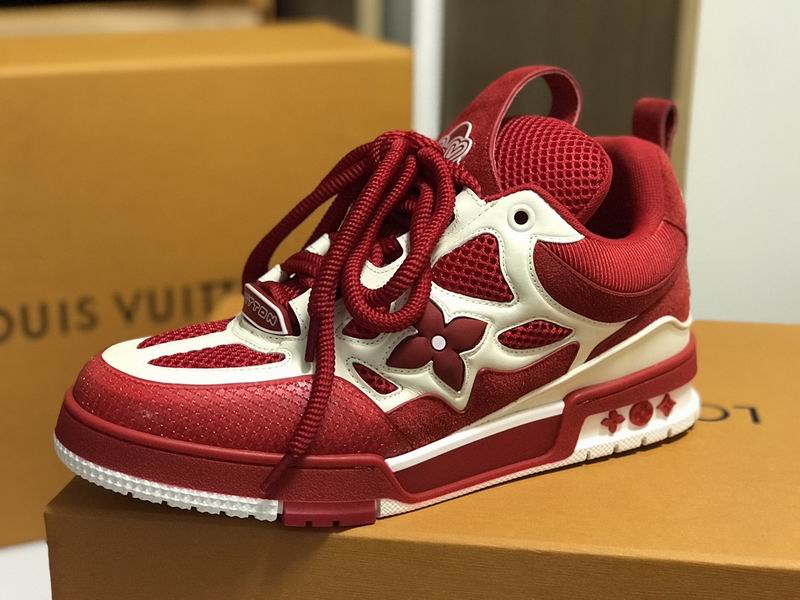 Louis Vuitton skate red