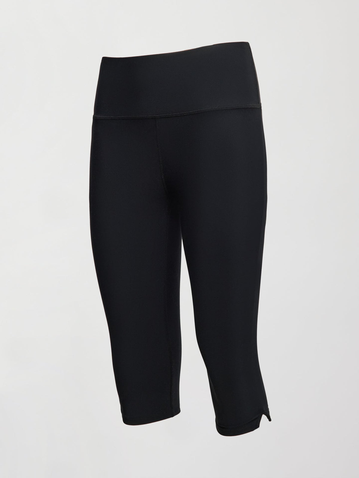 High Rise Capri Legging in Melt - Black