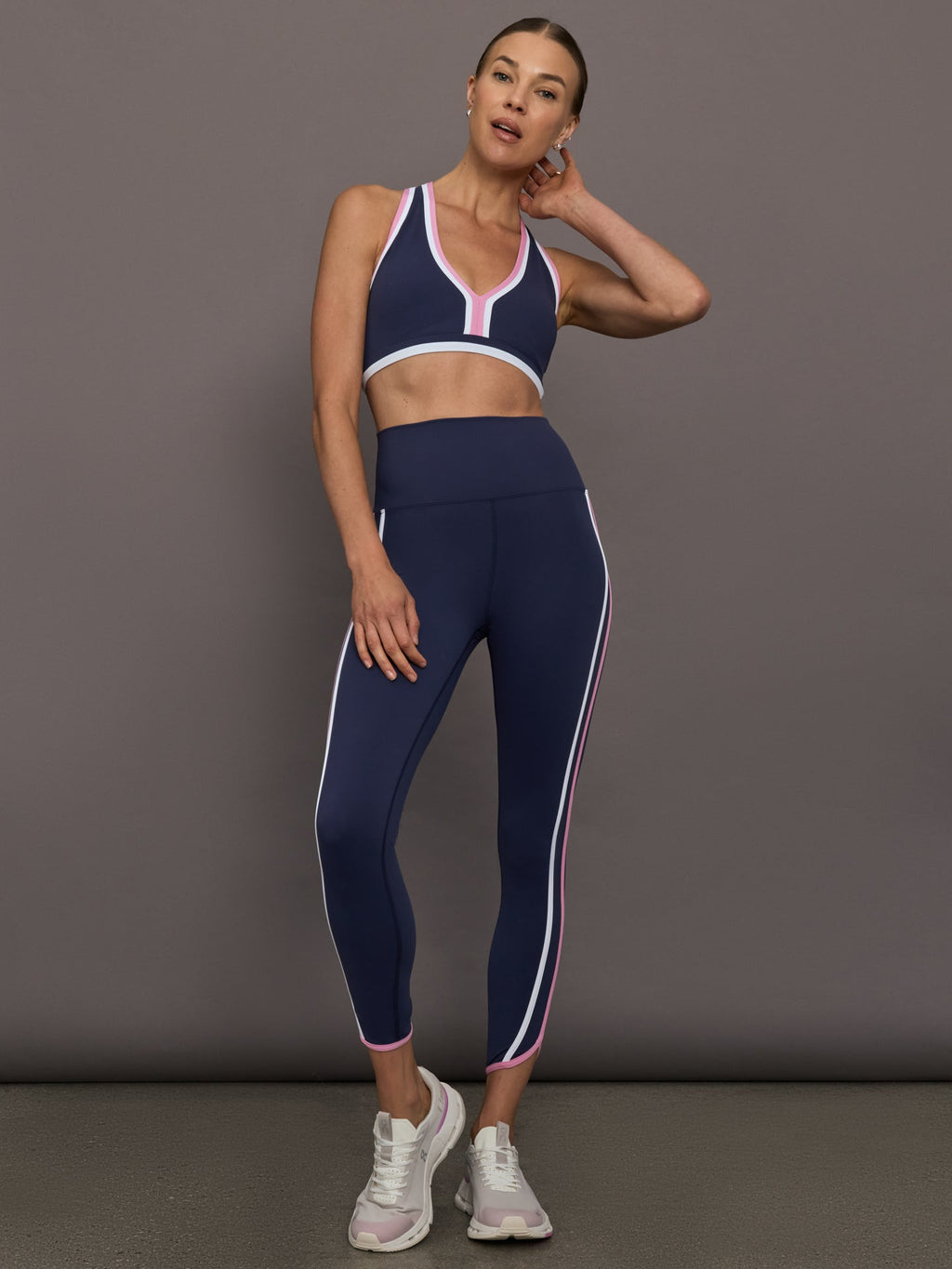 Nella Legging - Sleet Colorblock