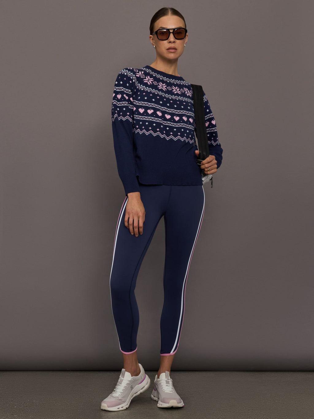 Nella Legging - Sleet Colorblock