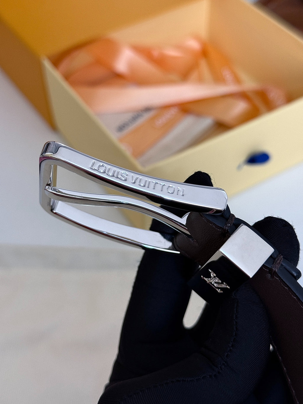 Louis Vuitton Light Pont Neuf 35mm Belt