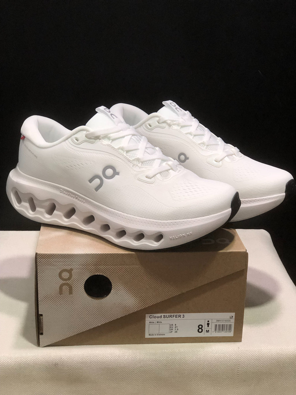 On Cloudsurfer All White