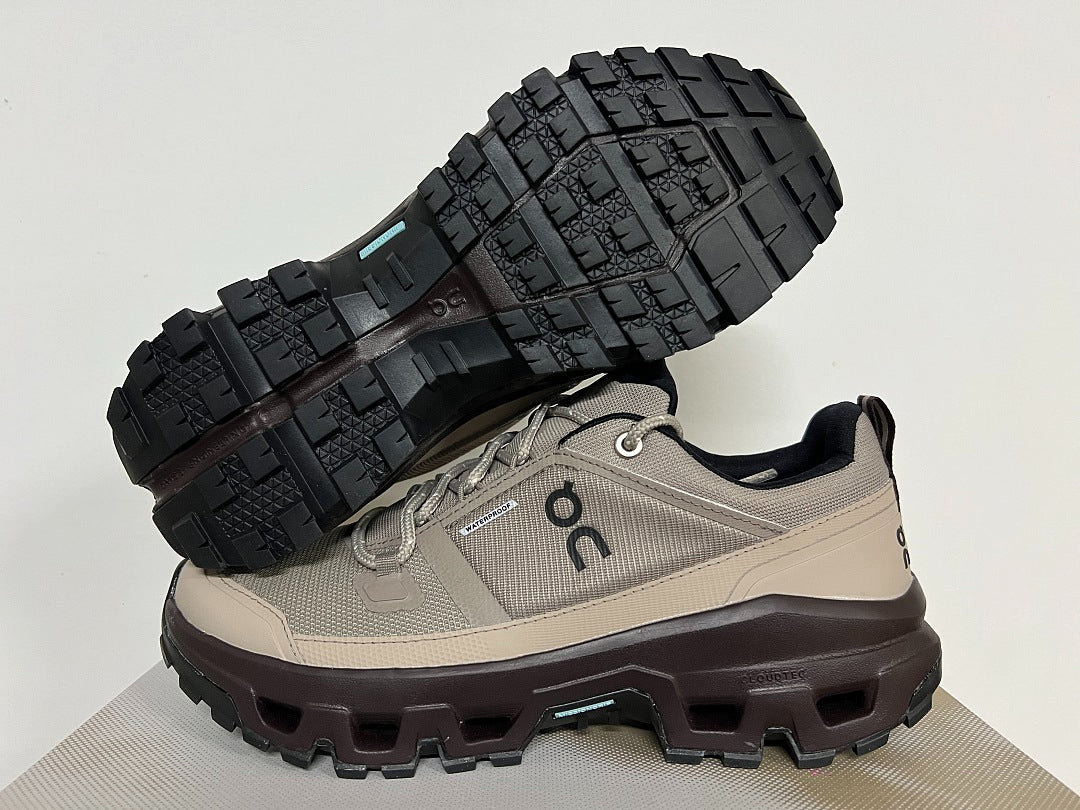 On Cloudrock Low Waterproof Cinder/Ox