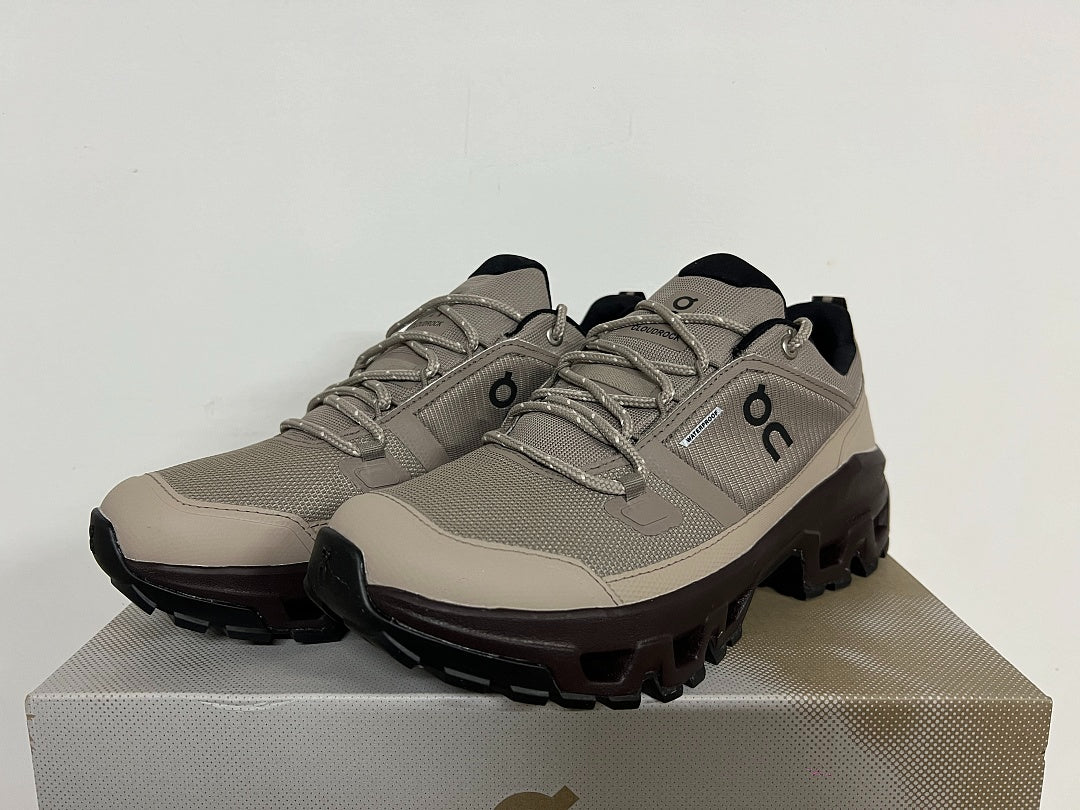 On Cloudrock Low Waterproof Cinder/Ox