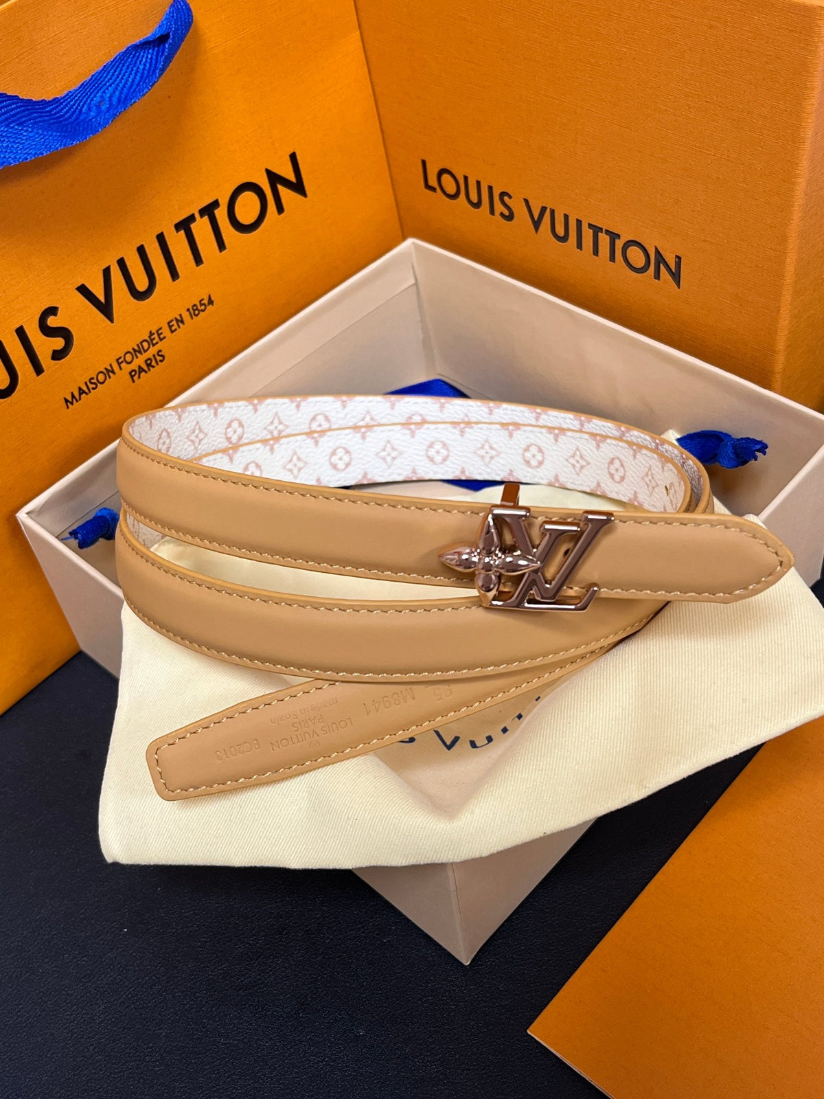 Louis Vuitton LV Bloom Reversible Belt Monogram Arizona 20MM