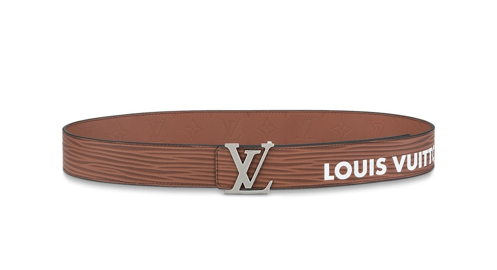 Louis Vuitton LV Heritage 35MM Reversible Belt Cognac