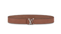 Louis Vuitton LV Heritage 35MM Reversible Belt Cognac