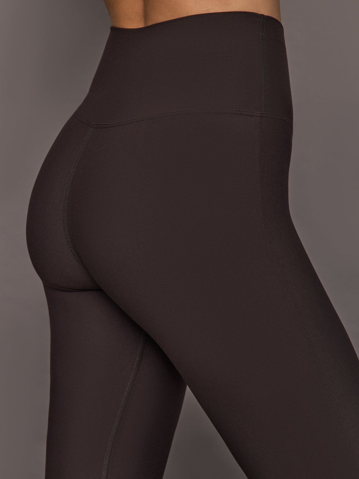 Split Bootcut Legging in Melt - Chocolate Torte