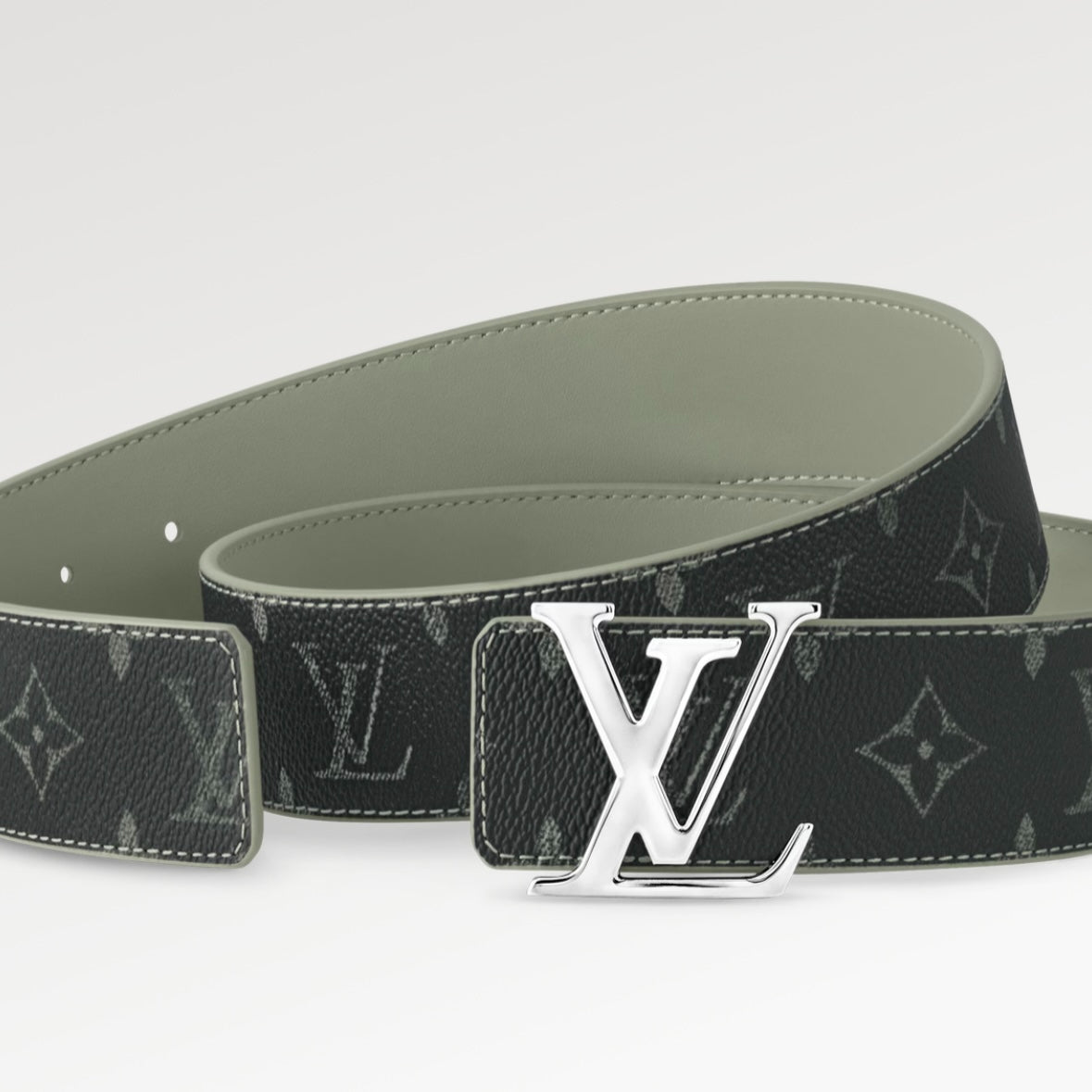 Louis Vuitton LV Initiales 40MM Reversible Belt Monogram Eclipse Reverse