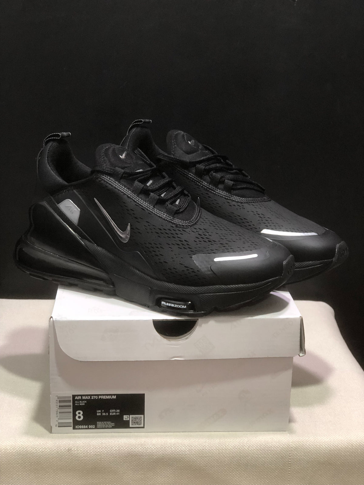 Air Max 270 Premium Triple Black