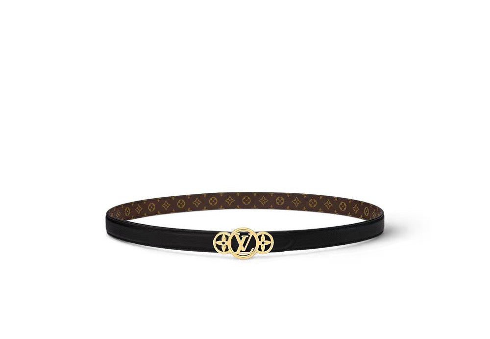 Louis Vuitton LV Trio 20MM Reversible Belt Monogram Black