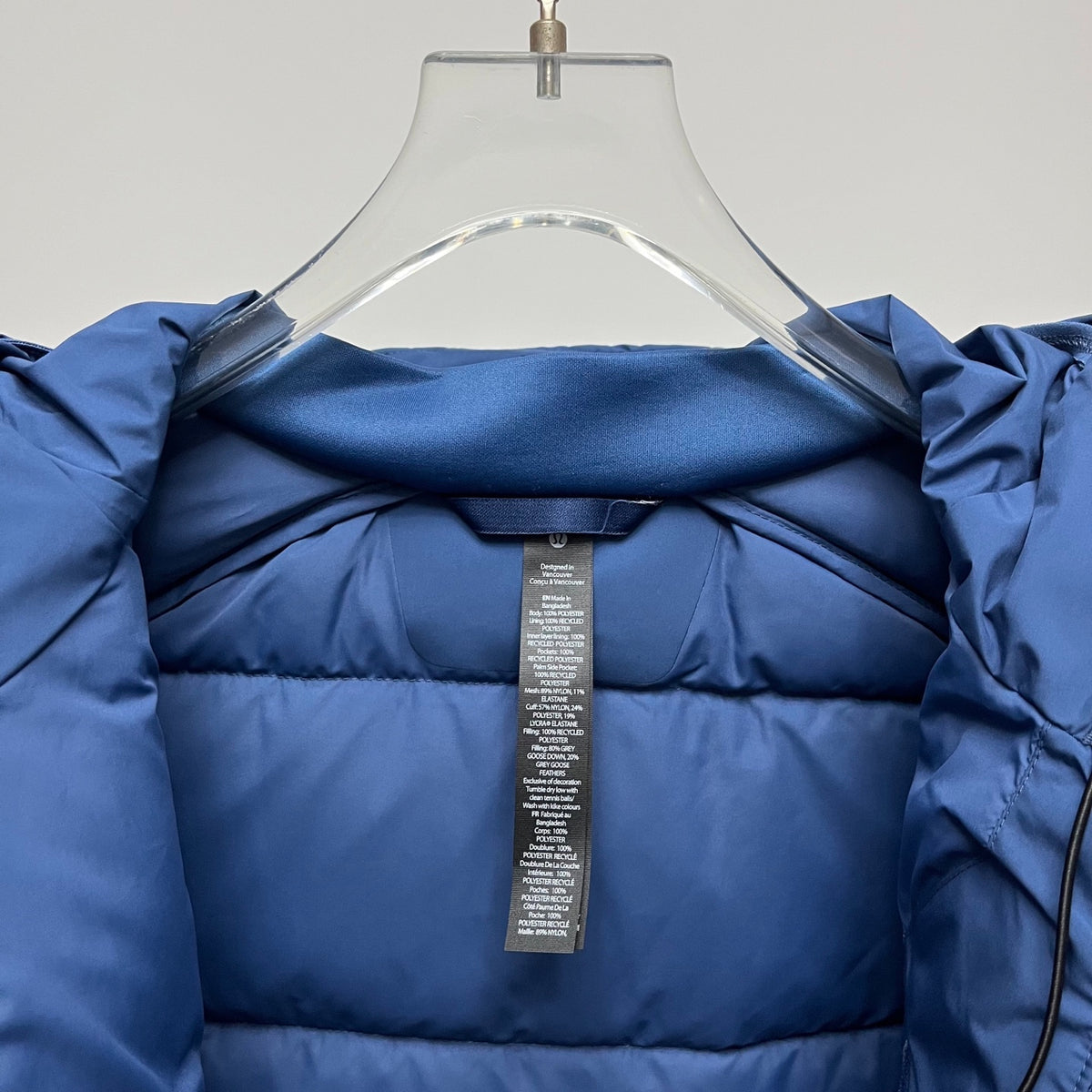 lululemon Men's Wunder Puff Water-Repellent Down Puffer Jacket in Psychic
