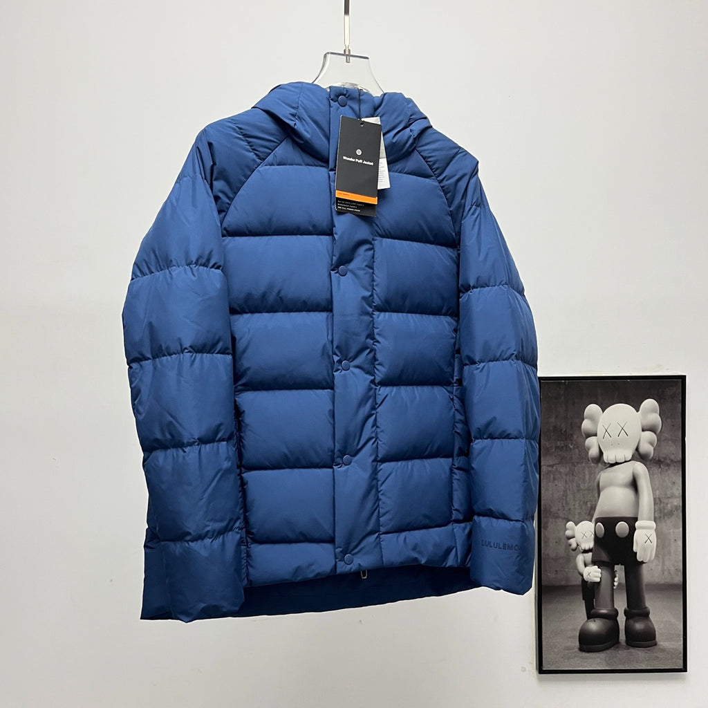 lululemon Men's Wunder Puff Water-Repellent Down Puffer Jacket in Psychic