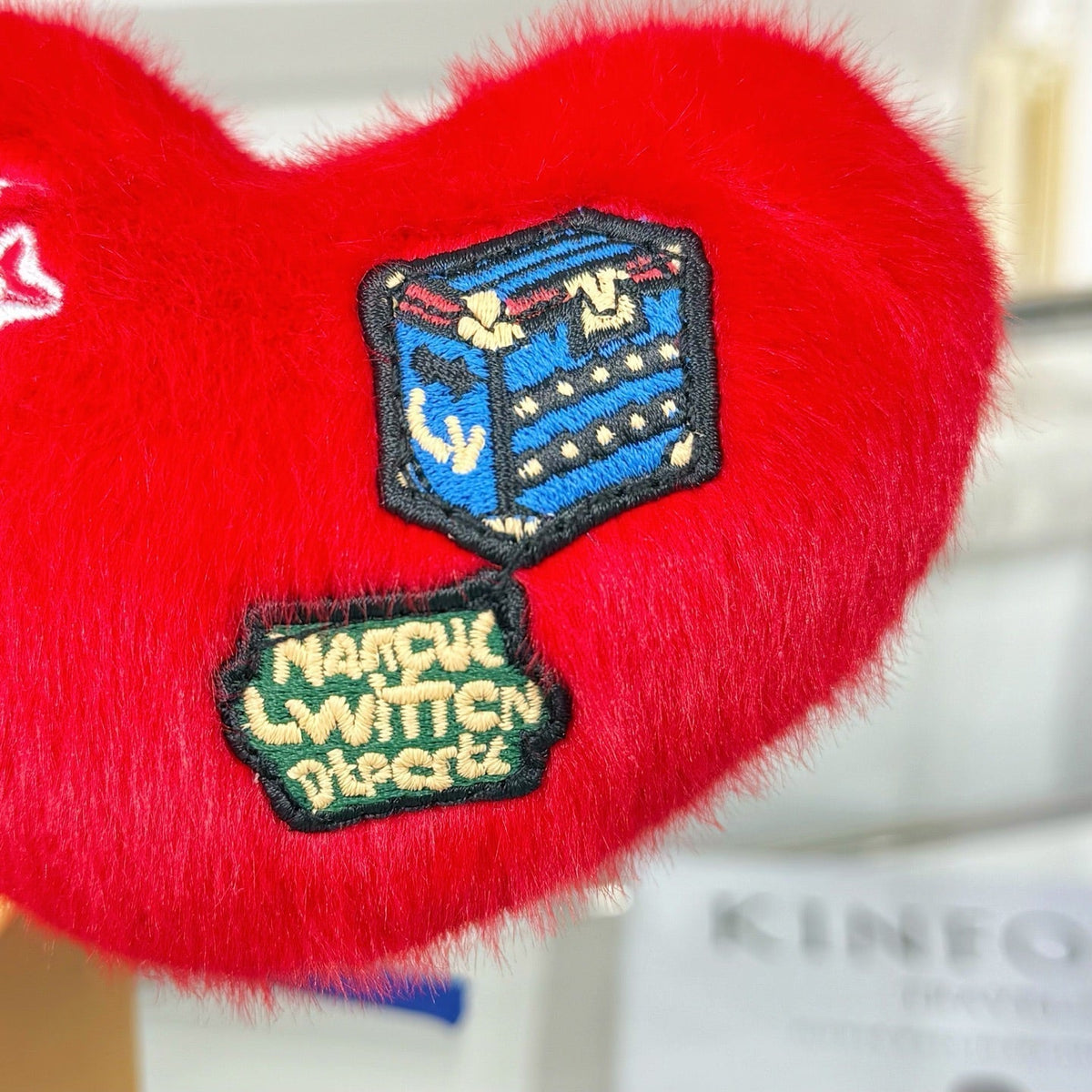 LV Lucky Heart Charm Red mix Colors Wool