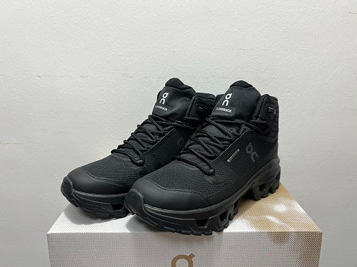 On Cloudrock Mid Waterproof All Black