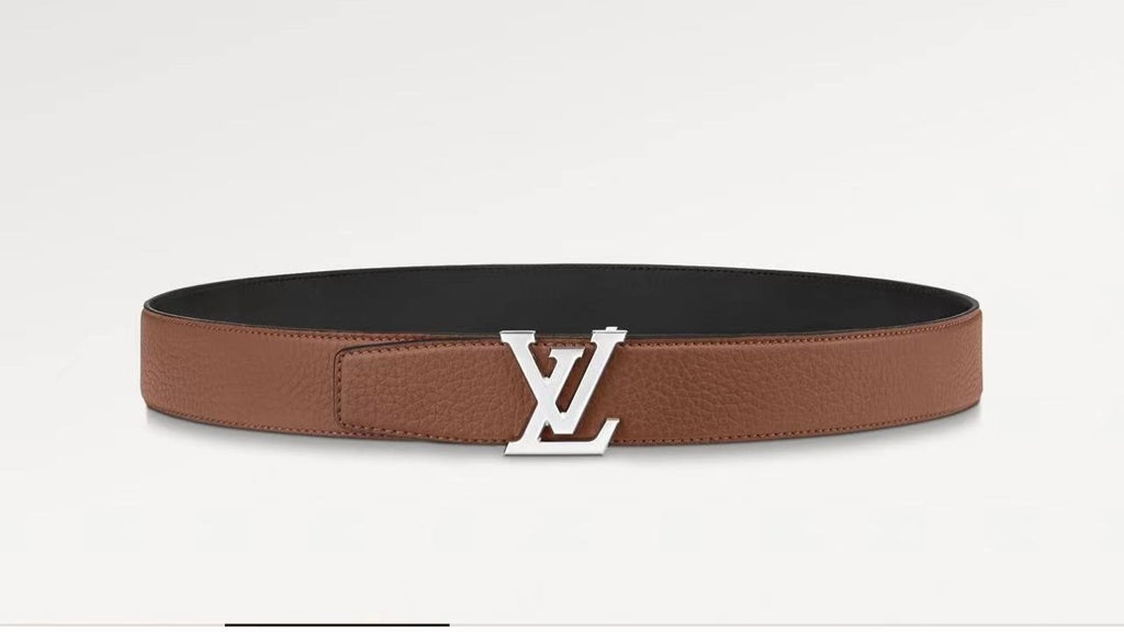 Louis Vuitton LV Heritage 35MM Reversible Belt Cognac