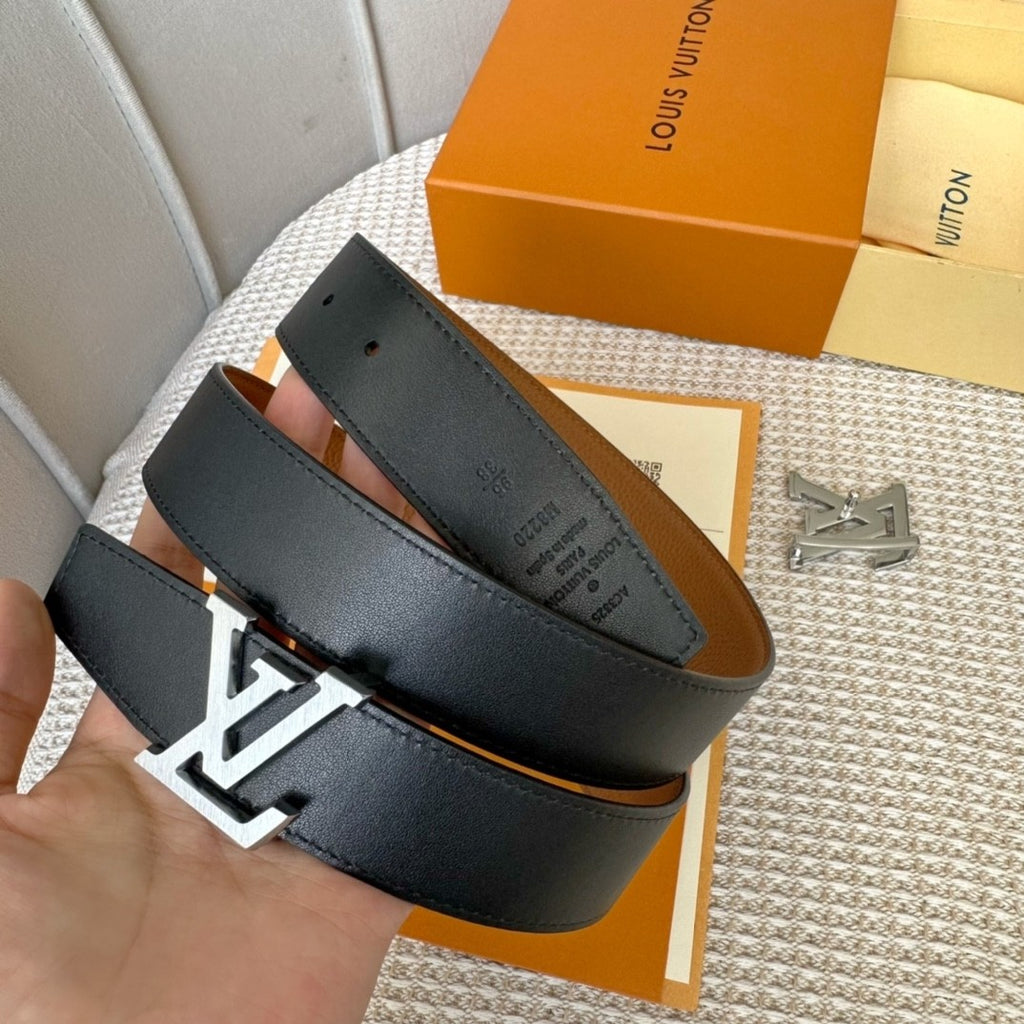 Louis Vuitton LV Heritage 35MM Reversible Belt Cognac