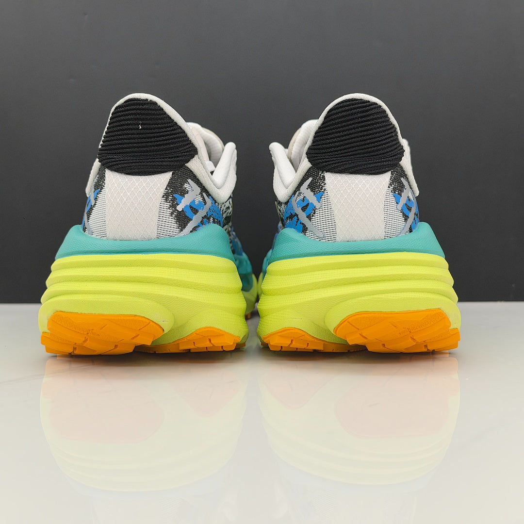HOKA ONE ONE Stinson 7 "White / Evening Primrose"