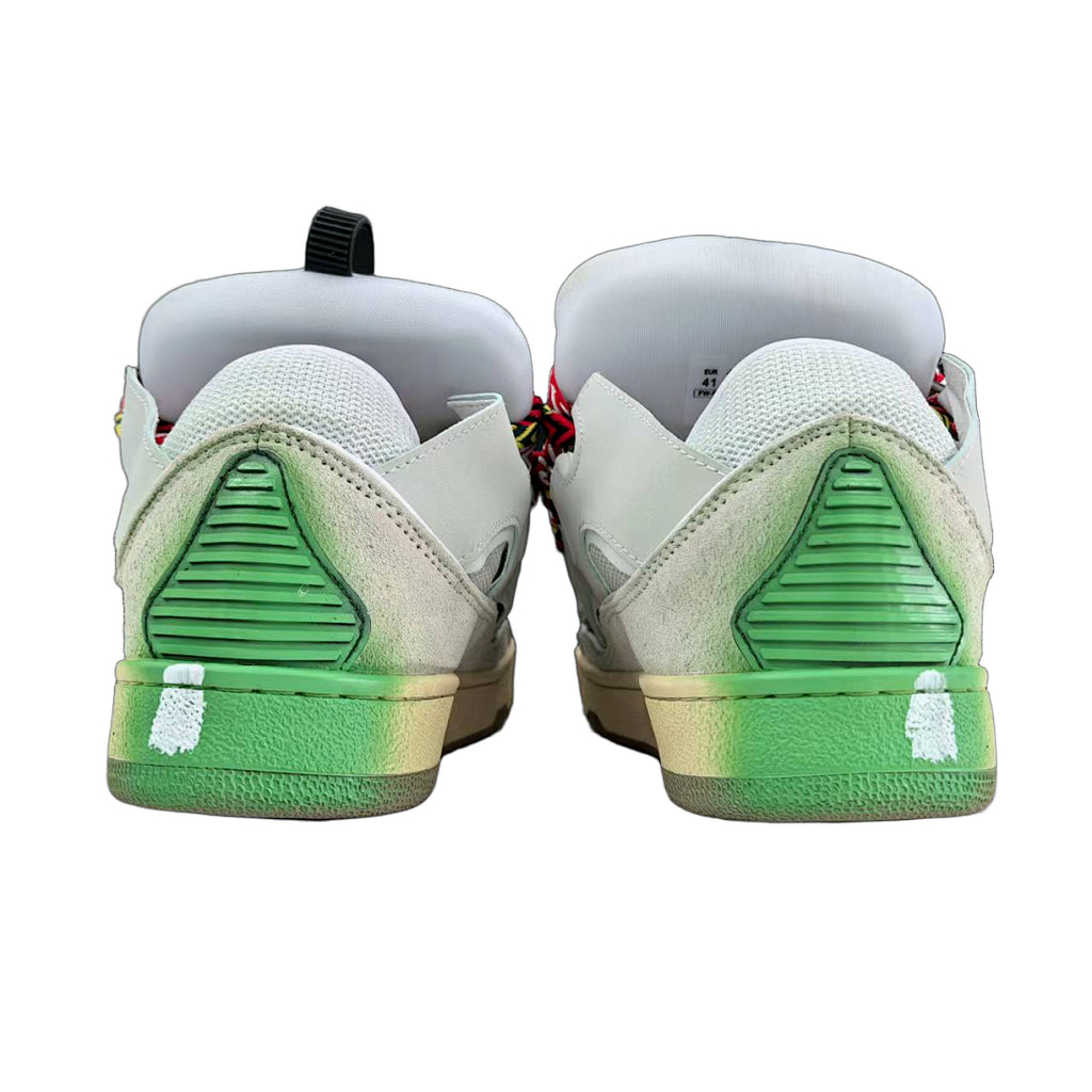 Lanvin x Gallery Dept. Curb Sneakers 'White Multi Paint Splatter'