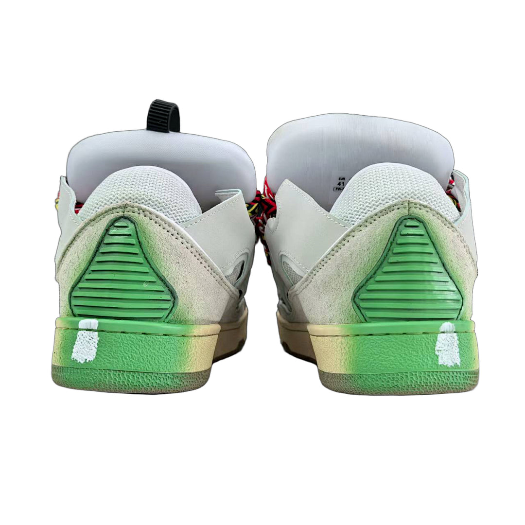Lanvin x Gallery Dept. Curb Sneakers 'White Multi Paint Splatter'
