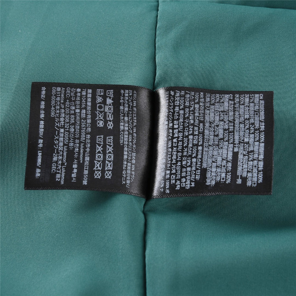 lululemon Women's Wunder Puff Water-Repellent Down Puffer Jacket in Storm Teal